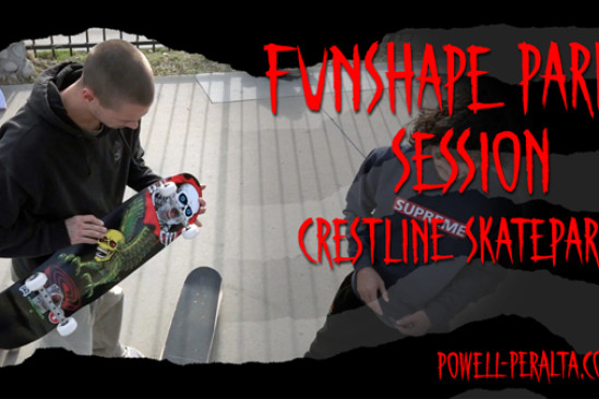 'Funshape Park Session' - Crestline Skatepark