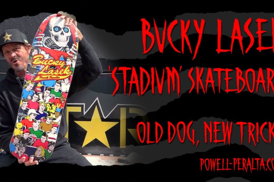 'Old Dog, New Tricks' - Bucky Lasek 'Stadium' Skateboard