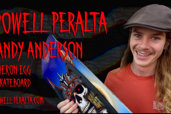 Andy's Heron Egg Skateboard