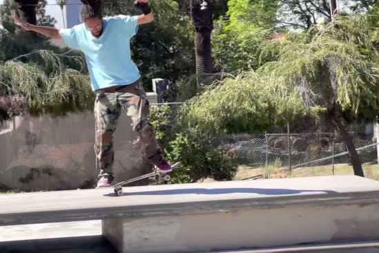 Zach Doelling - Hollenbeck Skatepark with Spencer Semien