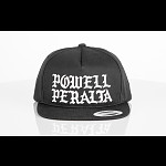 Powell Peralta Burst Snapback Cap - Black