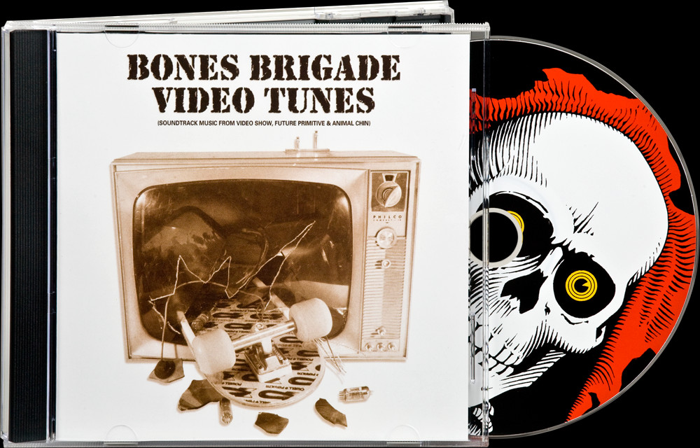 スケートボード Bones Brigade Video Tunes Powell Peralta Bones Brigade Video Tunes CD - Powell-Peralta®