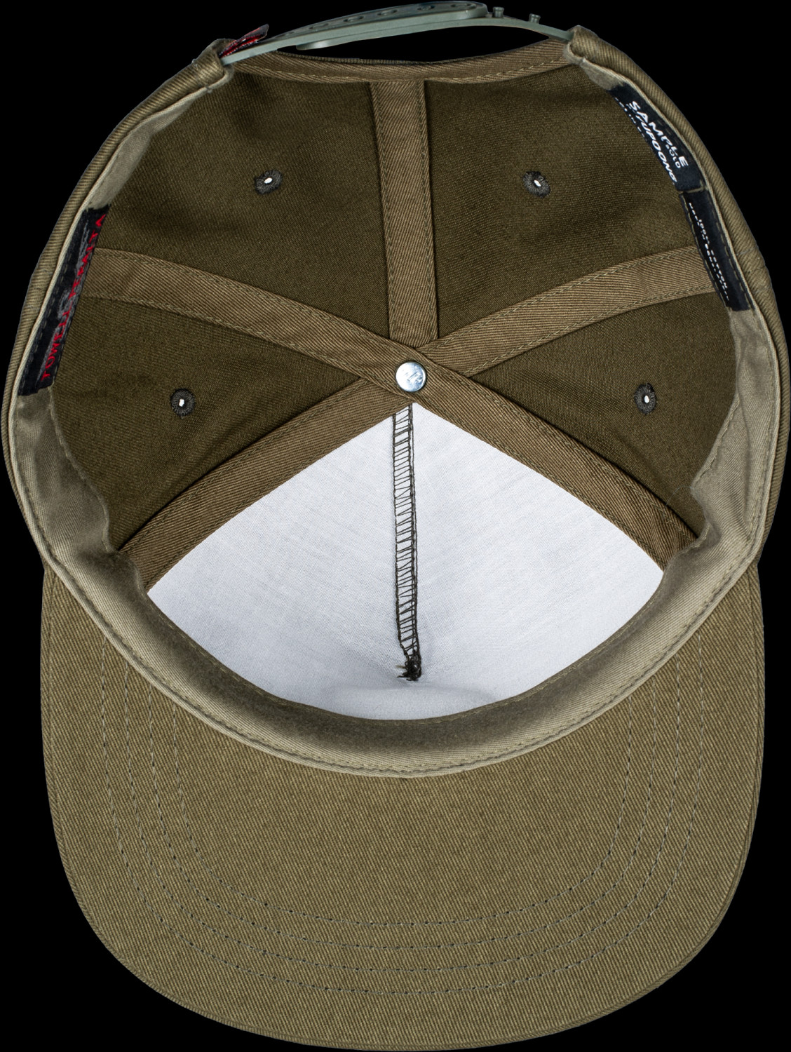 Powell Peralta Ripper "2" Snap Back Cap Military Green Photo 2