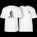 Powell Peralta Skull & Sword T-shirt - White