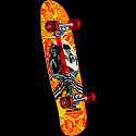 Powell Peralta Mini Skull and Sword Complete Skateboard - 8 x 30