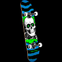 Powell Peralta Ripper One Off Skateboard Blue/Green - 7.75 x 31.75