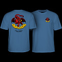 Powell Peralta Steve Caballero Dragon T-Shirt Slate Blue