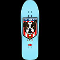 Powell Peralta Frankie Hill Bulldog Skateboard Deck Light Blue -10 x 31.5