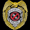 Powell Peralta Skateboard Police Lapel Pin