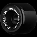 Powell Peralta Rat Bones Skateboard Wheels 60mm 85a - Black (4 pack)