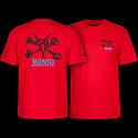 Powell Peralta Rat Bones T-shirt - Red