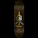 Powell Peralta Skull and Sword Skateboard Deck Brown - Shape 246 - 9.05 x 32.095