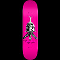 Powell Peralta Skull and Sword Skateboard Deck Pastel Pink 244 K20 - 8.5 x 32.08