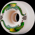 Powell Peralta Dragon Formula Green Dragon Skateboard Wheels 54mm x 34mm 93A 4pk