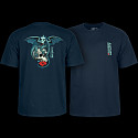 Powell Peralta T-shirt Dragon Skull Navy
