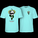 Powell Peralta McGill Skull and Snake T-shirt Celadon