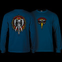 Powell Peralta Vallely Elephant L/S Shirt Navy