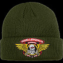 Powell Peralta Winged Ripper Beanie Military Green