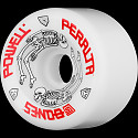 Powell Peralta G-Bones Skateboard Wheels 64mm 97a - White (4 pack)