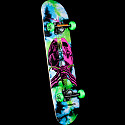 Powell Peralta Skull and Sword Complete Skateboard Tie Dye - 7.5 x 31.375