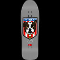 Powell Peralta Frankie Hill Bull Dog Skateboard Deck Silver Reissue - 10 x 31.5