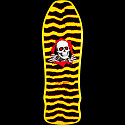 Powell Peralta Geegah Ripper Skateboard Deck Yellow - 9.75 x 30