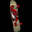 Powell Peralta Mini Cab Dragon Complete - Gold Complete Skateboard - 8 X 29.5