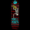 Powell Peralta Handplant Skelly Skateboard Deck Burgundy - Shape 243 - 8.25 x 31.95