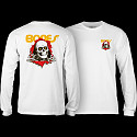 Powell Peralta Ripper L/S T-shirt - White