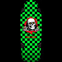 Powell Peralta OG Ripper Skateboard Deck Checker Green/Black - 10 x 30