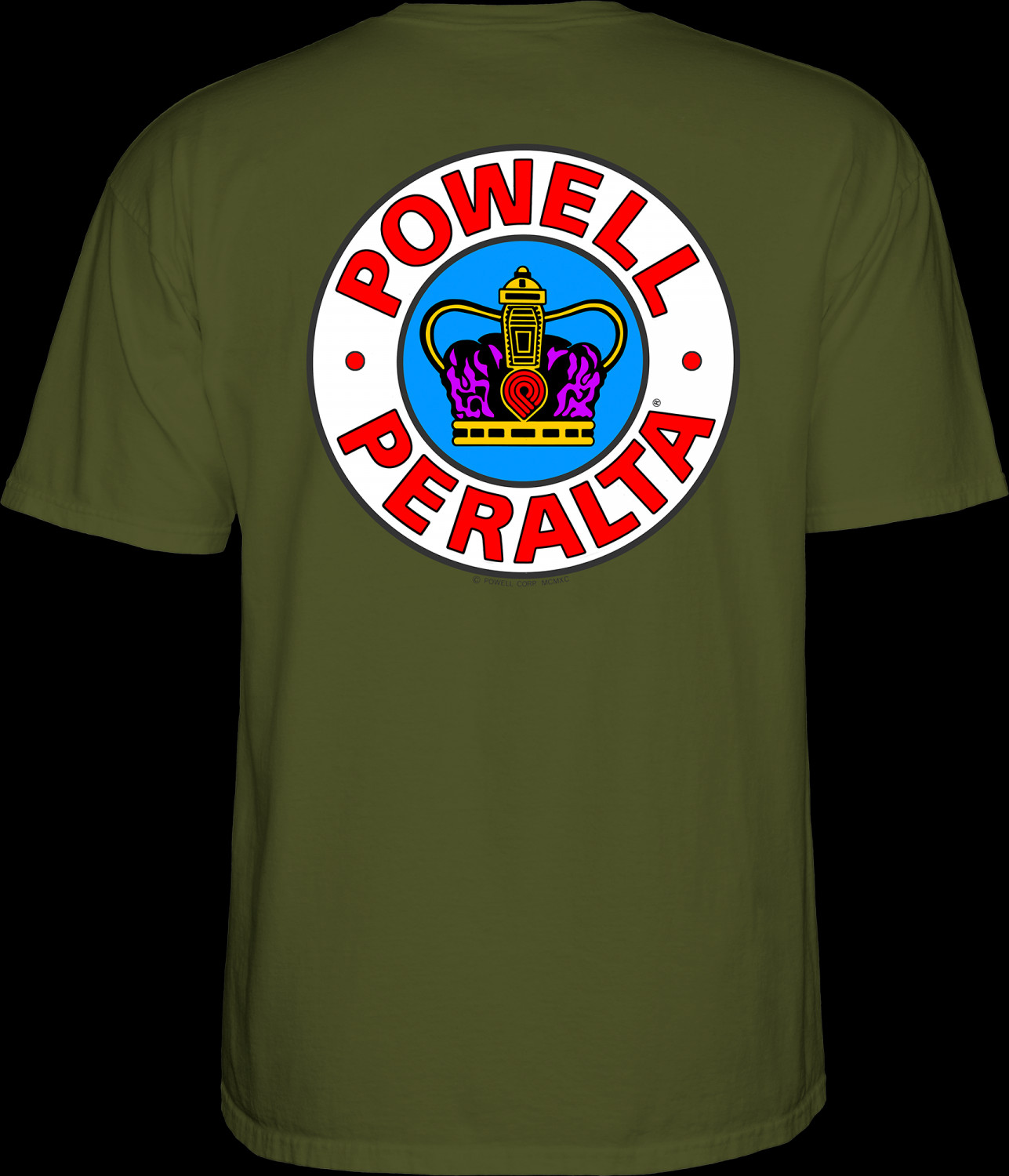Powell Peralta Supreme T-Shirt Military Green Photo #1 - Photo Gallery
