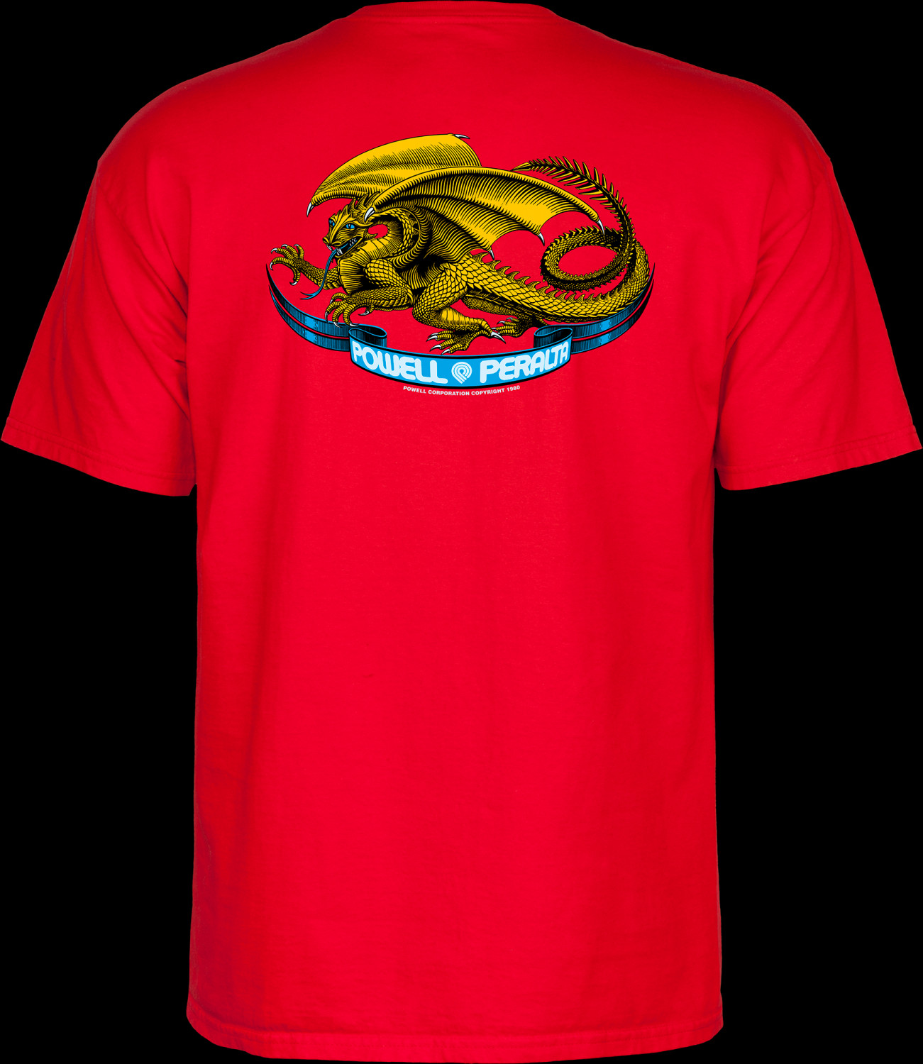 Powell Peralta Oval Dragon Youth T-shirt Red Photo #2 - Photo Gallery ...
