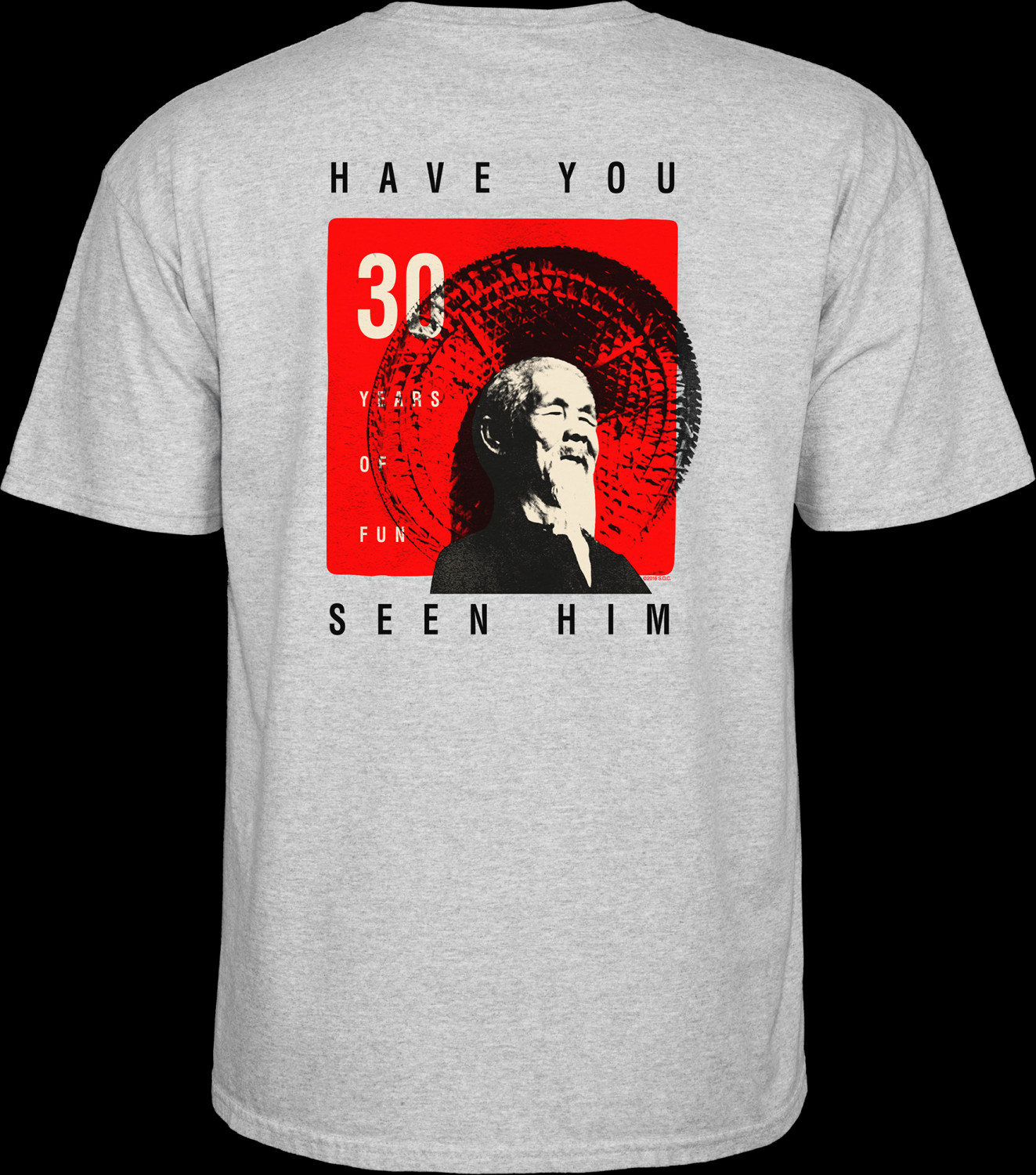 Powell Peralta Tee Searching For Animal Chin White