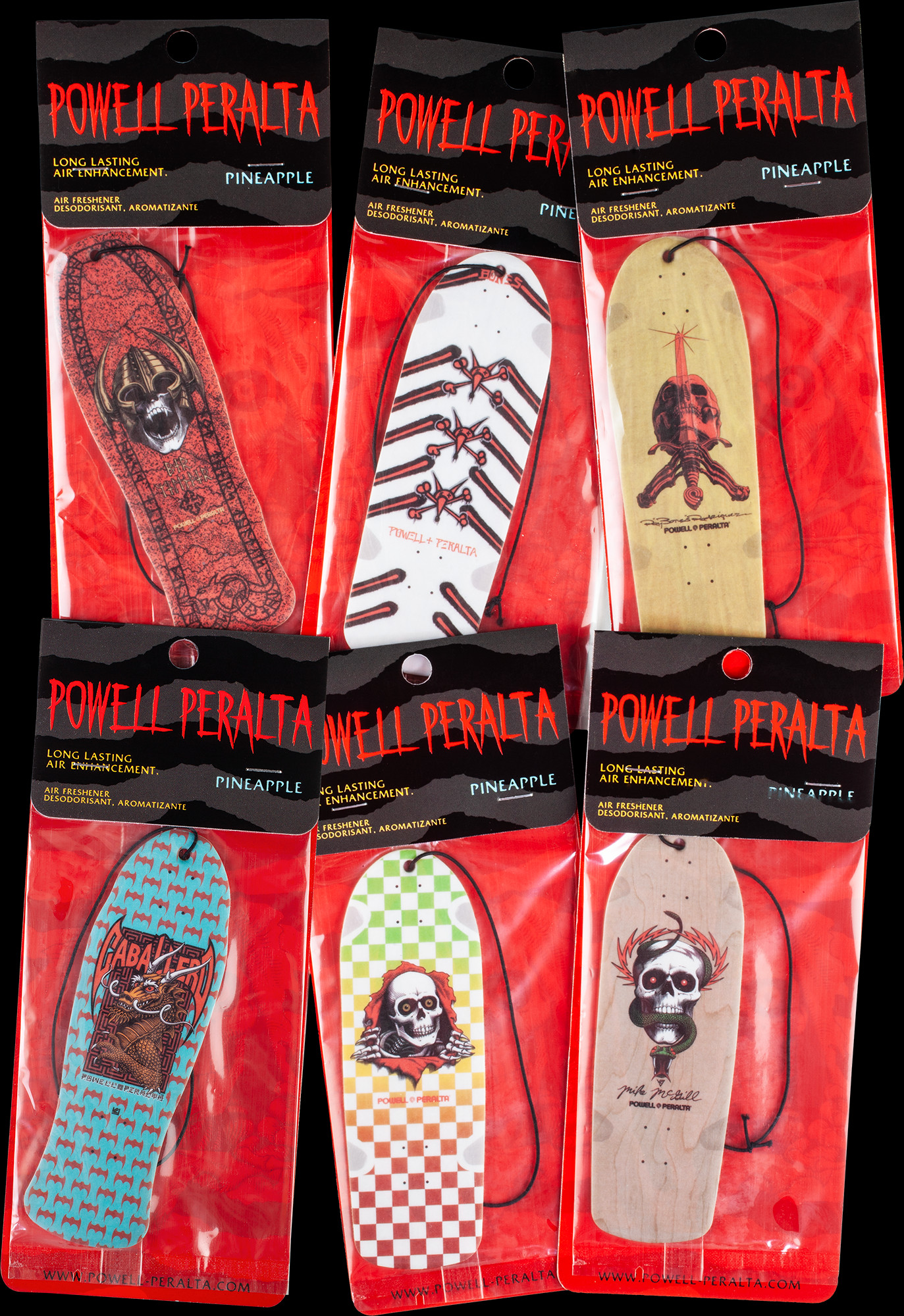 POWELL PERALTA Pineapple 6個セットエアーフレッシュナー POWELL PERALTA Pineapple 6個セットエアーフレッシュナー POWELL