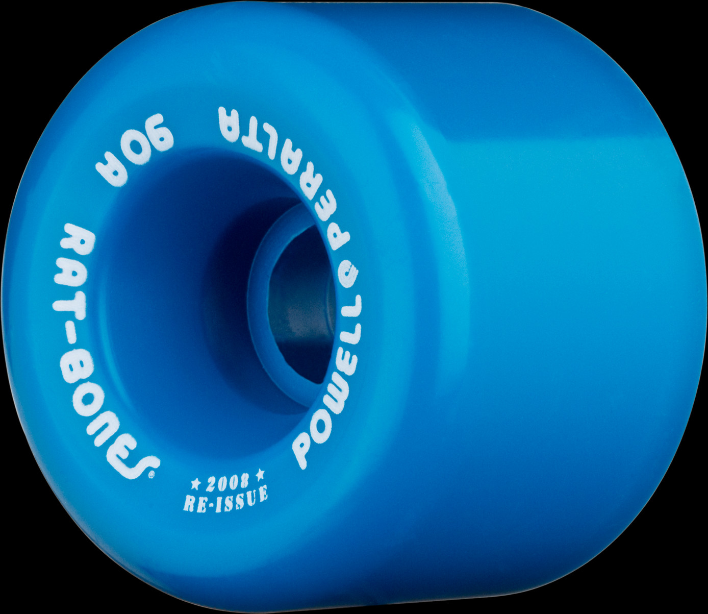 Powell Peralta Rat Bones Skateboard Wheels 60mm 90a - Blue (4 pack