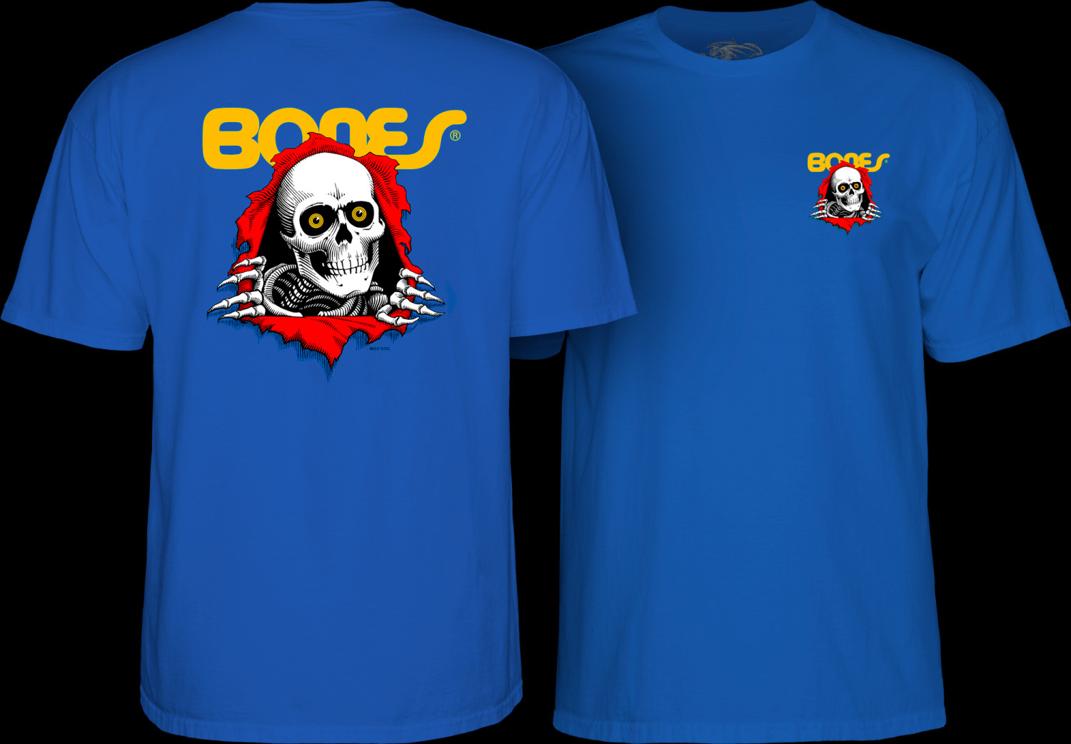 Powell Peralta Ripper Youth TShirt Royal Blue Photo 1 Photo Gallery