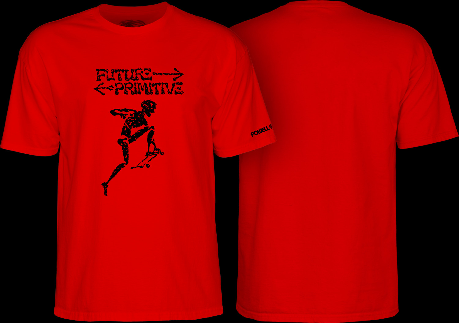 Powell Peralta Future Primitive T Shirt Red Photo 1 Photo Gallery Powell Peralta® 8329