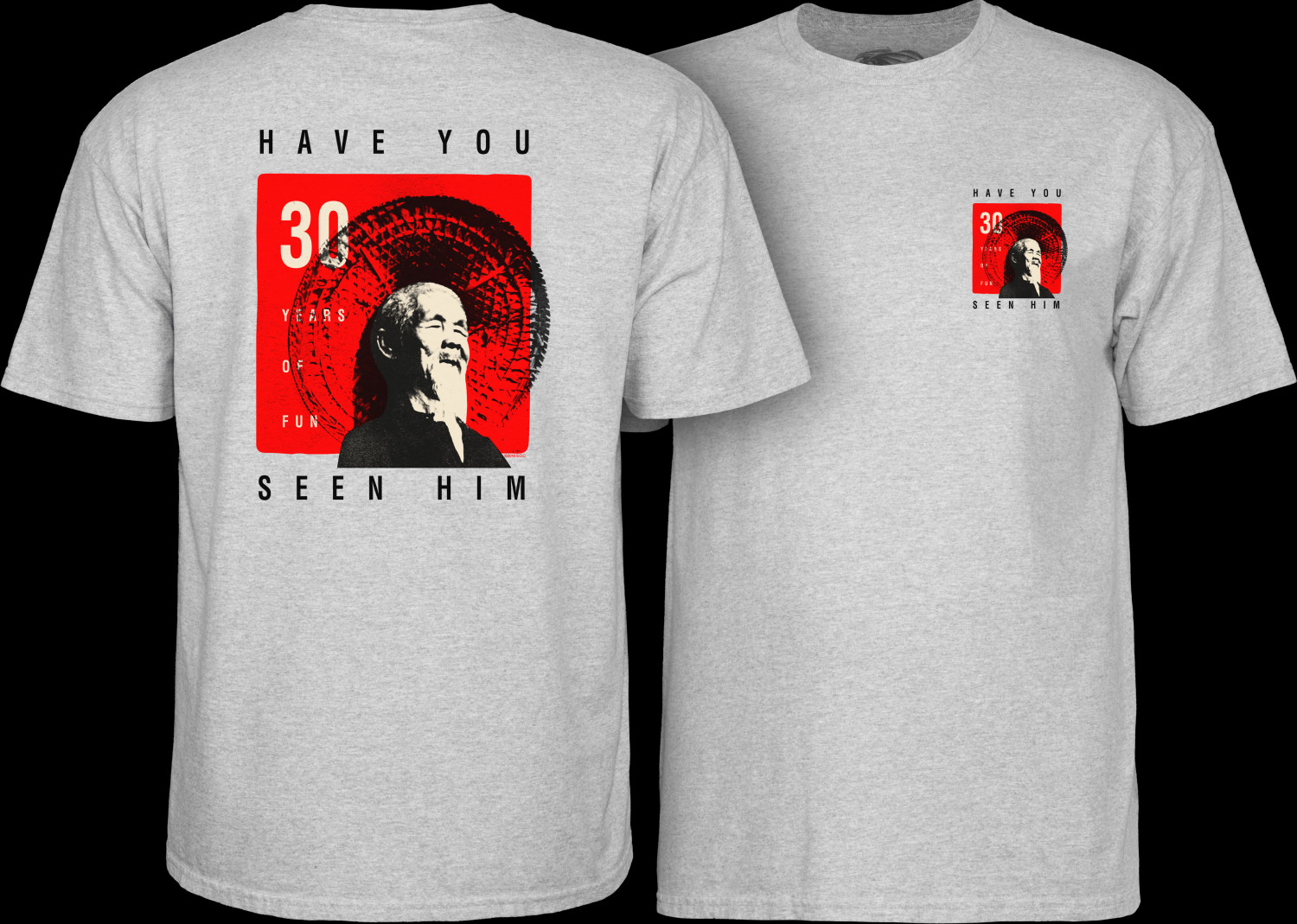 Powell Peralta Tee Searching For Animal Chin White