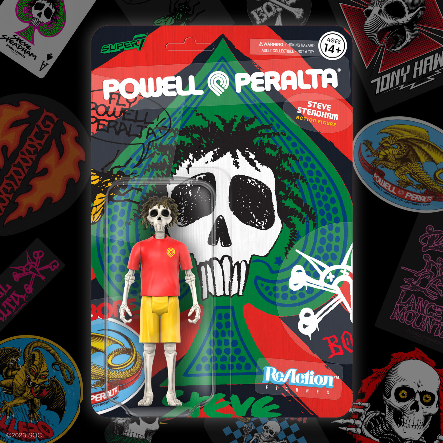 Powell Peralta Super Collabo Action Figure Steve Steadham Wave Photo Photo Gallery