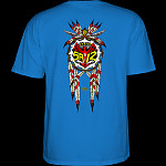 Powell Peralta Steve Saiz Totem T-Shirt Royal Blue