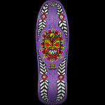 Powell Peralta Nicky Guerrero Mask Skateboard Deck Purple - 10 x 31.75