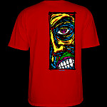 Powell Peralta Lance Conklin Face T-Shirt Red