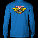 Powell Peralta Winged Ripper L/S T-shirt - Royal Blue