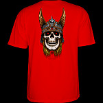 Powell Peralta Andy Anderson Skull T-Shirt - Red