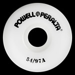 Powell Peralta Ripper 54mm 97a - White (4 pack)