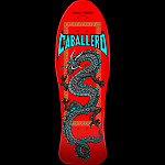 Powell Peralta Steve Caballero Dragon Skateboard Deck Red/Silver - 10 x 30