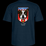 Powell Peralta Hill Bulldog T-Shirt Navy