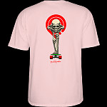 Powell Peralta Tucking Skeleton T-shirt Pink