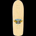 Powell Peralta Old School Ripper Skateboard Deck Nat/Blue- 9.89 x 31.32