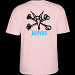 Powell Peralta Rat Bones T-Shirt Light Pink